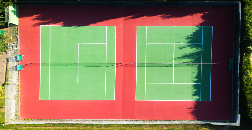 Tennis Court Painting